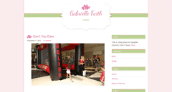Desktop Screenshot of gabriellefaith.com